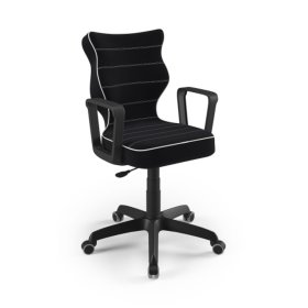Kancelárska stolička upravená na výšku 159-188 cm - čierna, ENTELO