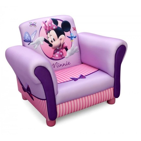 Disney detské čalúnené kresielko - myška Minnie 