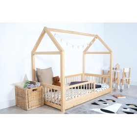 Montessori domčeková posteľ Elis prírodná, Ourbaby®